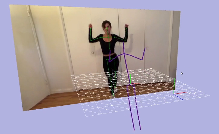 UNOMi 3D Markerless Motion Capture demo